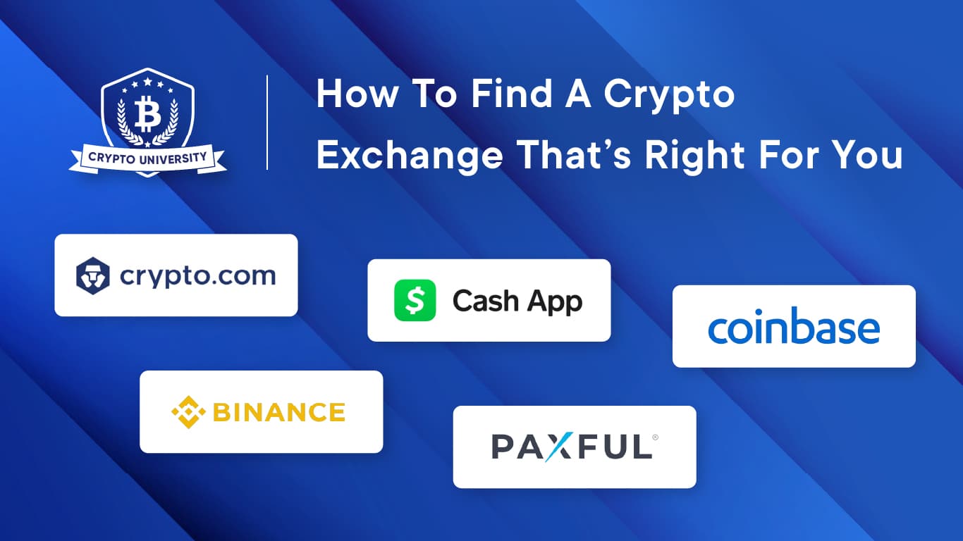 How to Find a Crypto Exchange that’s Right for You