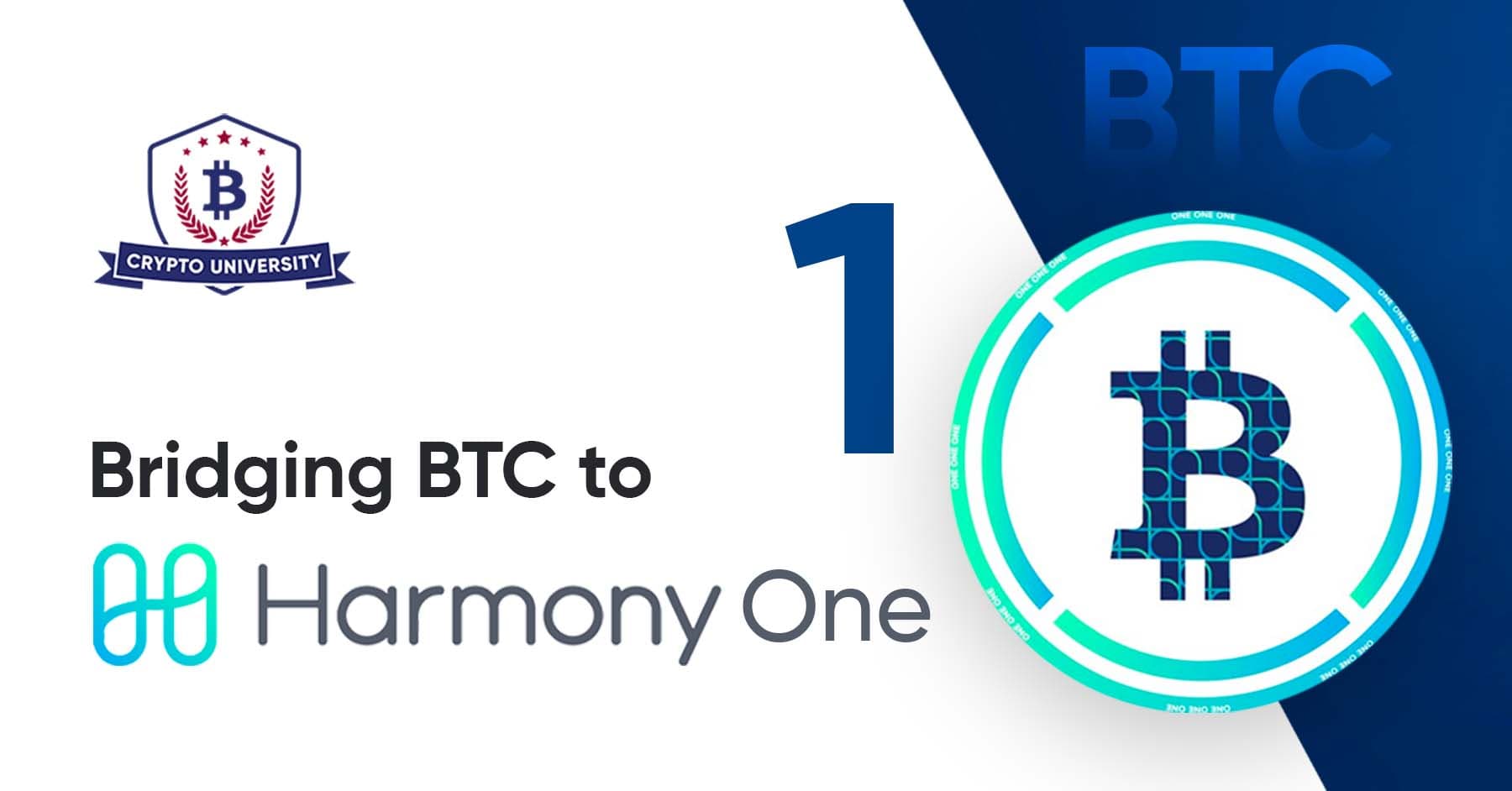 Bridging Bitcoin to Harmony One