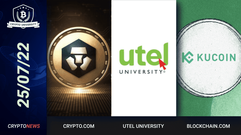 <strong>Crypto.com Cuts Netflix Benefits For Low-Tier Cards, Utel University Accepts Crypto, KuCoin CEO Addresses FUD</strong>