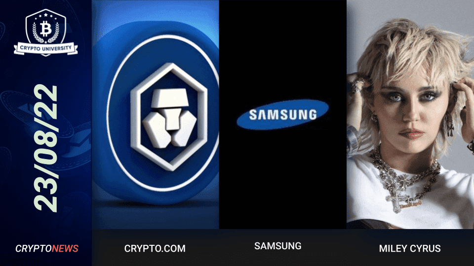 <strong>Crypto.com Arena Begins Renovations, Samsung Files For Crypto Exchange License, Miley Cyrus Enters The Metaverse</strong>