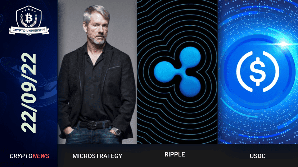 <strong>MicroStrategy Buys More Bitcoin, Ripple Signs The Climate Pledge, USDC Listed On Robinhood</strong>