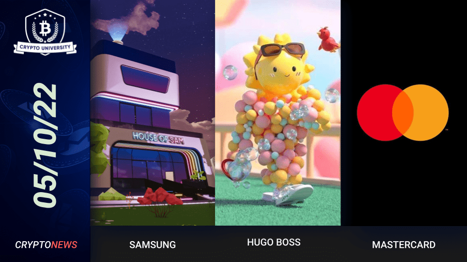 <strong>Samsung Launches ‘House Of Sam,’ Hugo Boss Launches NFTs, MasterCard Launches Crypto Secure</strong>