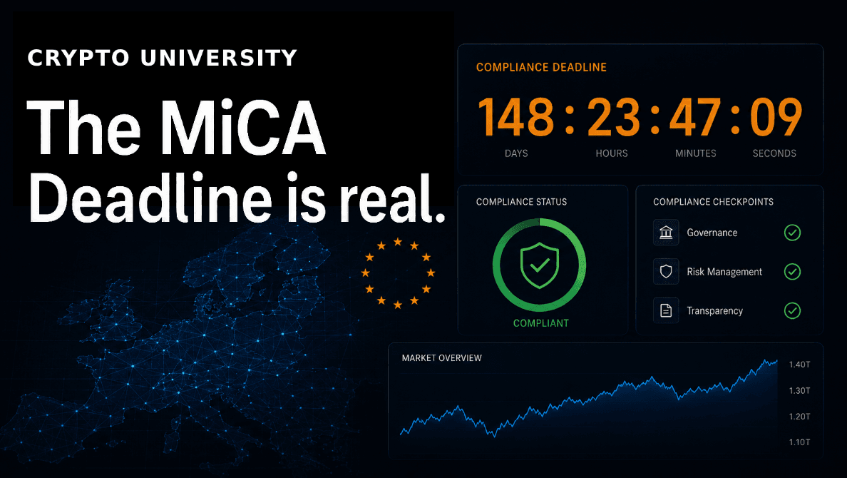 Europe's Crypto Reckoning: The MiCA Deadline Explained for Beginners