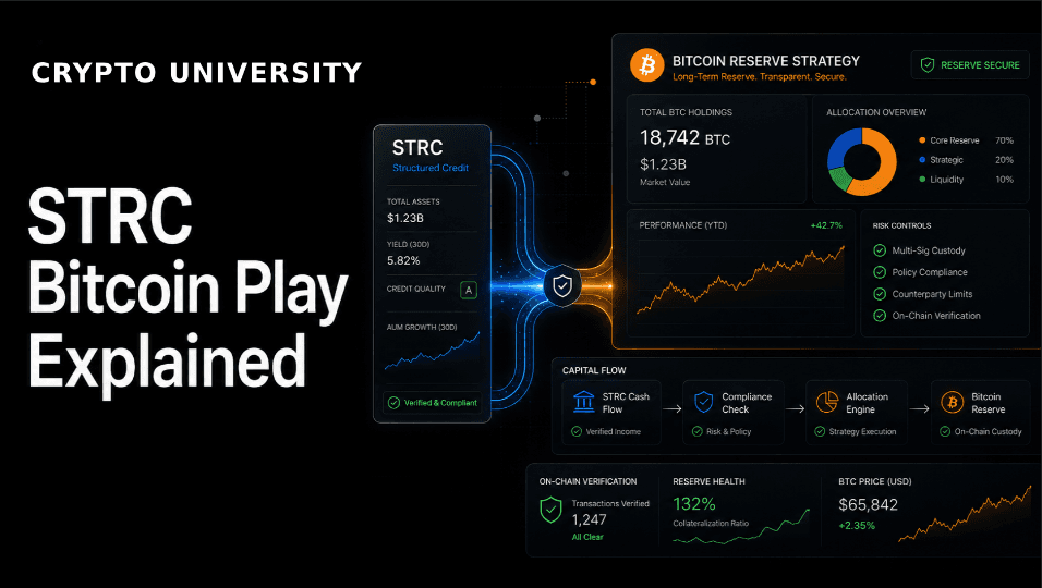Strategy's STRC Bitcoin Play, Explained Simply