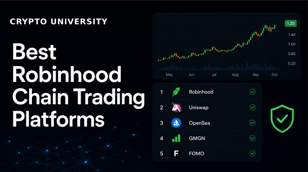 Best Robinhood Chain Trading Platforms in 2026: FOMO, GMGN, Uniswap and OpenSea Compared