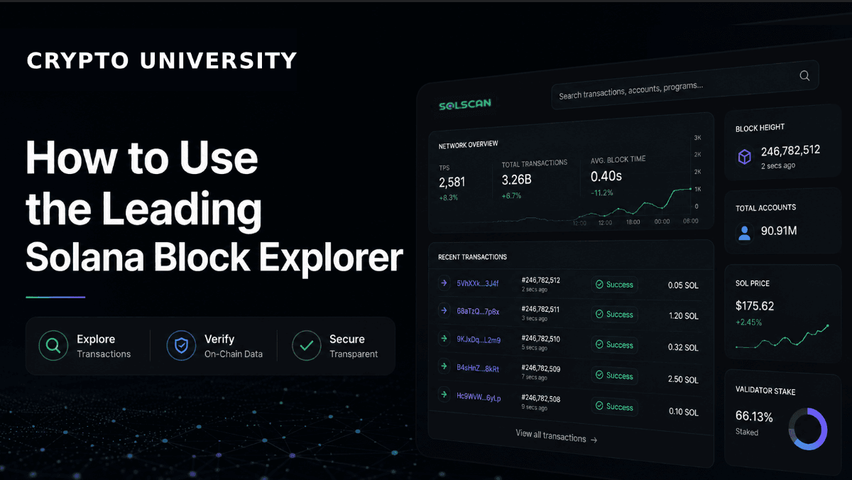 Solscan Explained: How to Use the Leading Solana Block Explorer